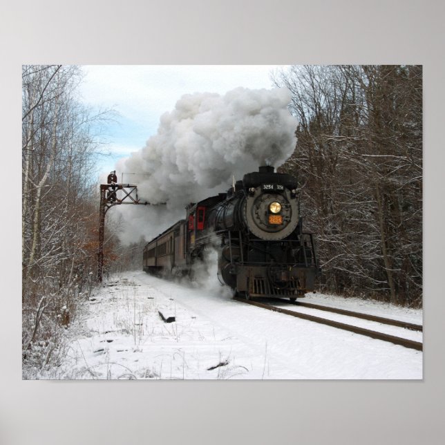 Poster Vapeur En Hiver (Devant)
