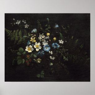 Poster Vaporisateur de fleurs et de fougères de Titian Ra