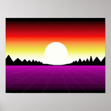 Vaporwave Sunrise