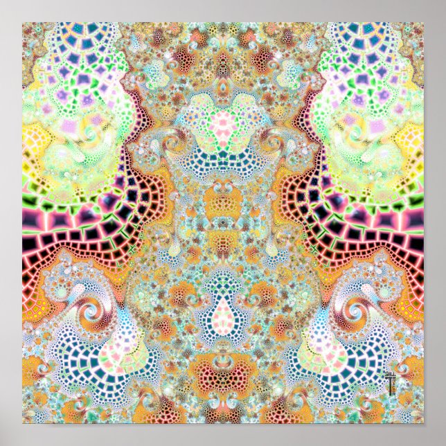 Poster Variation en temps de rêve particularisée 3 (12 pa (Devant)