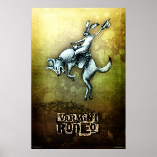 Poster Varmint Rodeo