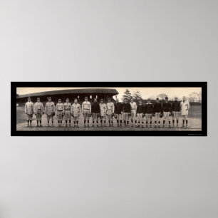 Poster Varsity Baseball Yale Photo 1910