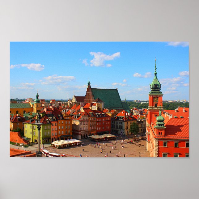 Poster Varsovie (Devant)