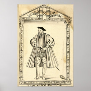 Poster Vasco da Gama de "Lendas da India"