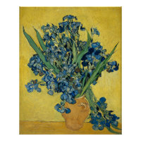 Vase avec Irises par Van Gogh