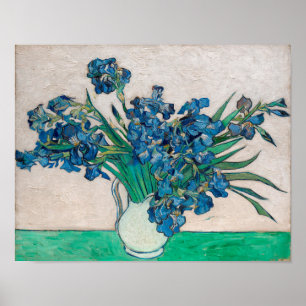 Poster Vase avec Irises, Van Gogh