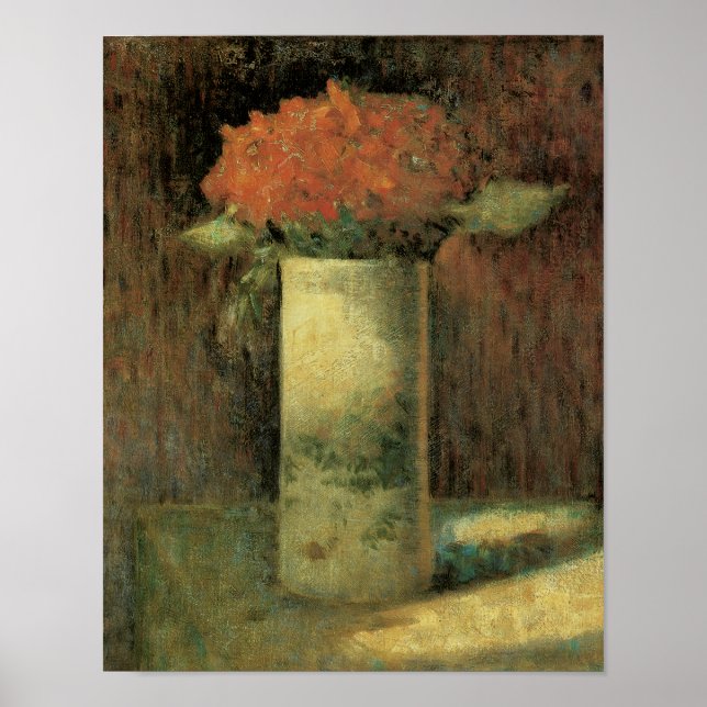 Poster Vase de fleurs (Devant)