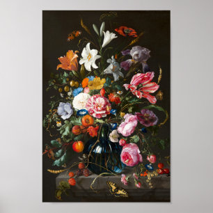 Poster Vase de fleurs Jan Davidsz de Heem