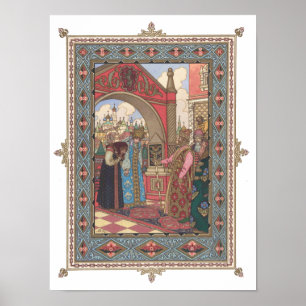 Poster Vassilissa & Grand-mère devant le tsar