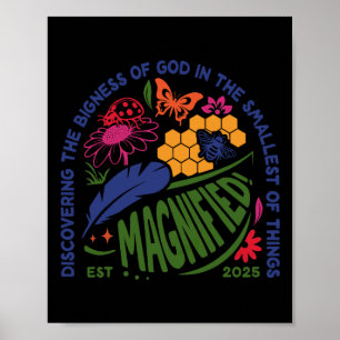 Poster Vbs 2025 Magnifié Découvrir la grandeur de Dieu