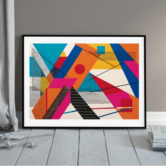 Poster Vecteurs d'expression moderne (Créateur téléchargé)
