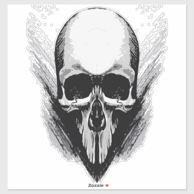 Poster vector skull (Sheet)