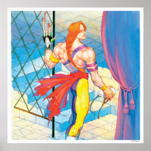 Poster Vega après combat