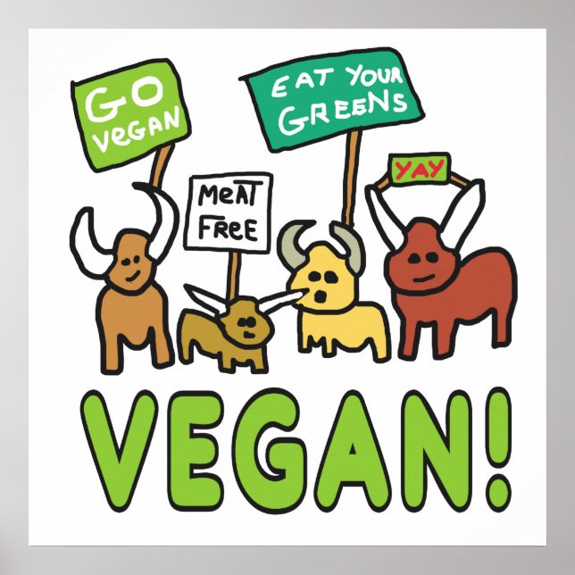 Poster Vegan (Devant)