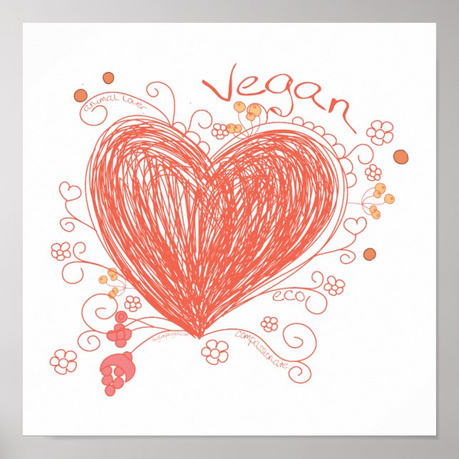 Poster Vegan (Devant)