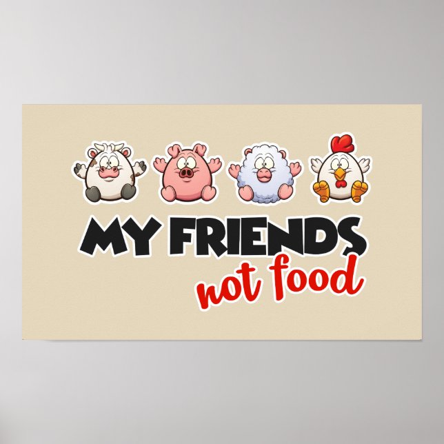 Poster vegan (Front)