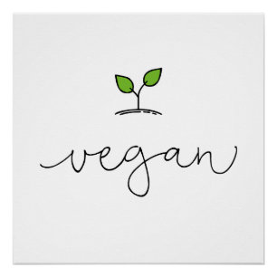 Poster Vegan