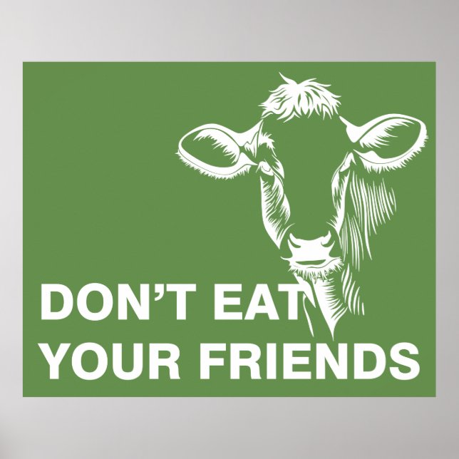 Poster Veganisme (Devant)