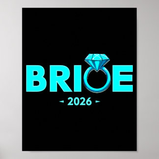 Poster Vegas Bride Squad 2026 Married in Vegas
