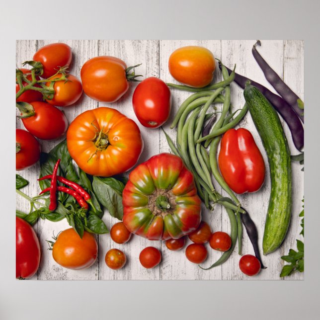 Poster Vegetable and Herb Harvest (Devant)