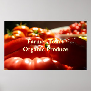Poster Vegetable Harvest