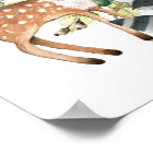 Végétal mignon Bois Animaux Baby shower Bienvenue