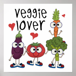 Poster Veggie Lover
