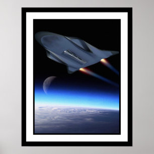 Poster Véhicule de croisière hypersonique de l'armée de l
