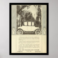 Véhicules électriques Automobiles Vintage Imprimer