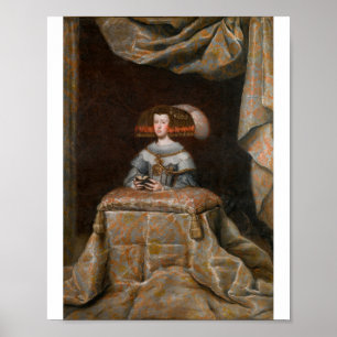 Poster Velazquez - Mariana De Austria En Prière