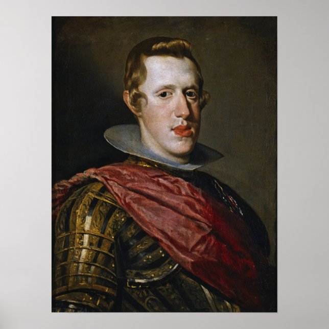 Poster Velázquez - Philip IV 1626 (Devant)