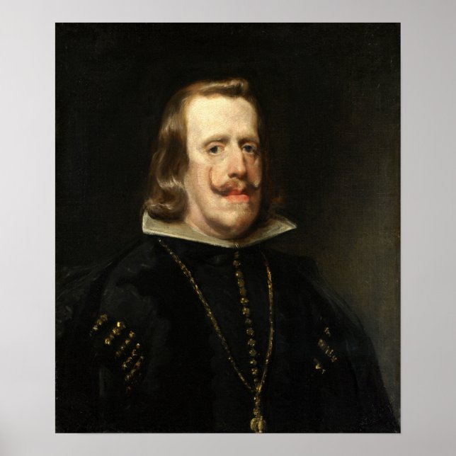 Poster Velázquez - Roi d'Espagne (Devant)