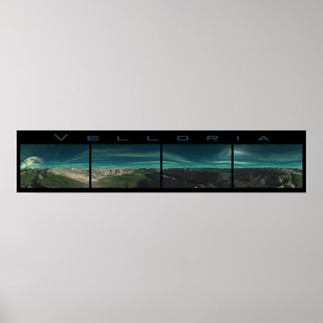 Poster Velloria - 360 degrés frise panoramique (Devant)