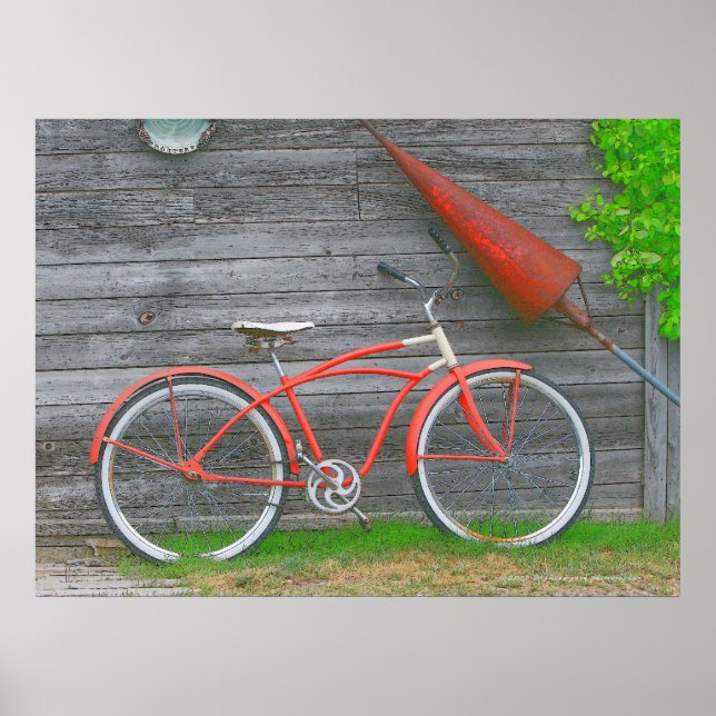 Poster Vélo à Leland (Devant)