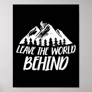 Poster Vélo de montagne