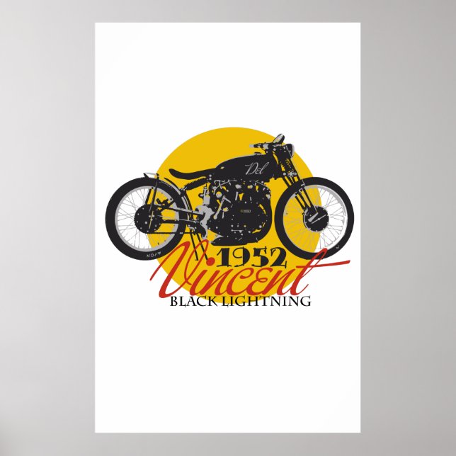 Poster Vélo Del (Devant)