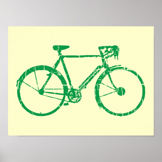 Poster vélo devenez écolo (Devant)