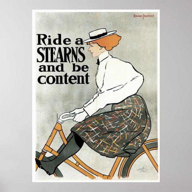 Poster Vélo Stearns (Devant)