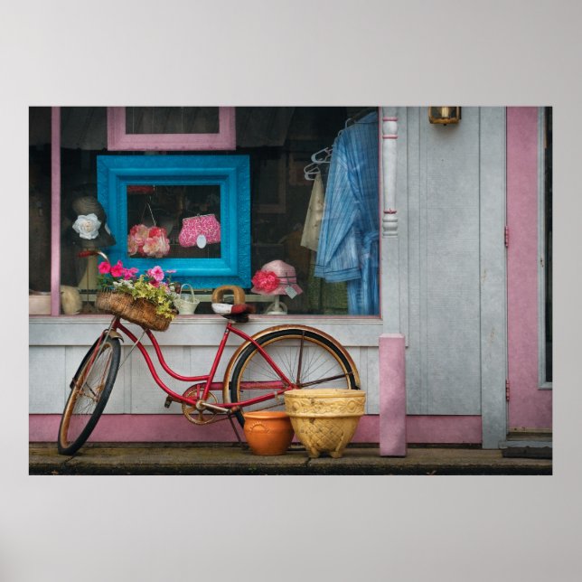 Poster Vélo - Vélo de Lulu (Devant)