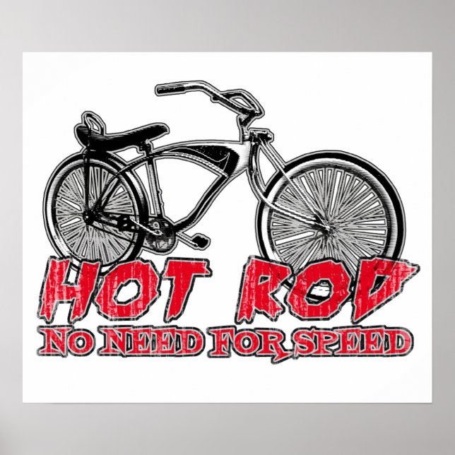 Poster vélo vintage (Devant)