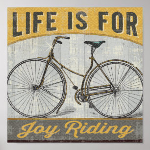 Poster Vélo vintage Avec Devis