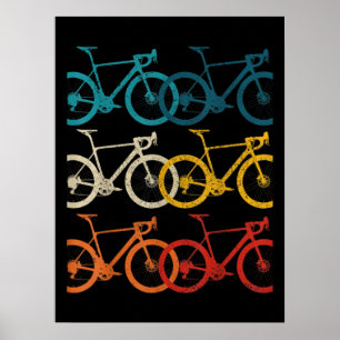 Poster Vélo vintage Vélo de route Vélo de course