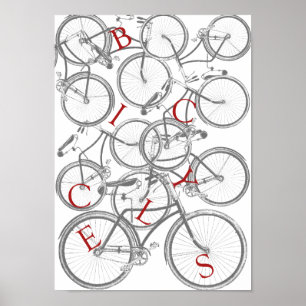 Poster Vélos