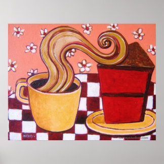 Poster "Velours rouge"