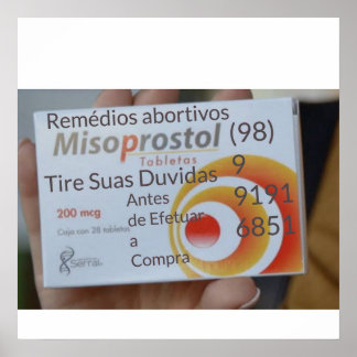 Poster venda de cytotec misoprostol 