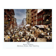 Vendeurs de rue sur Mulberry St. New York City 190