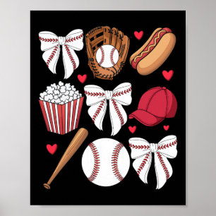 Poster Vendre Coquette Bow Femmes Filles Vendre Cheer Mam