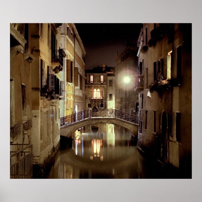 Poster VENETIAN NOCTURNE (Matte) (Devant)