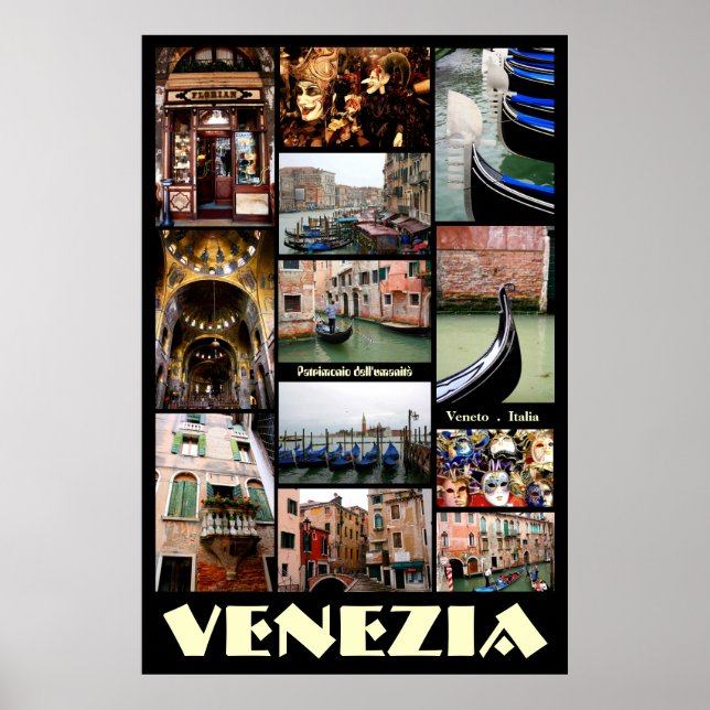 Poster Vénétie (Devant)