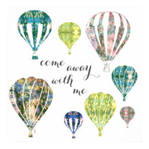 Venez Avec Moi | Hot Air Ballots Art